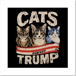 Cats Against Trump, Funny Cat Posters and Art